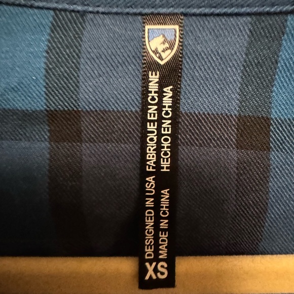 Kuhl plaid long sleeved shirt XS - Picture 2 of 6